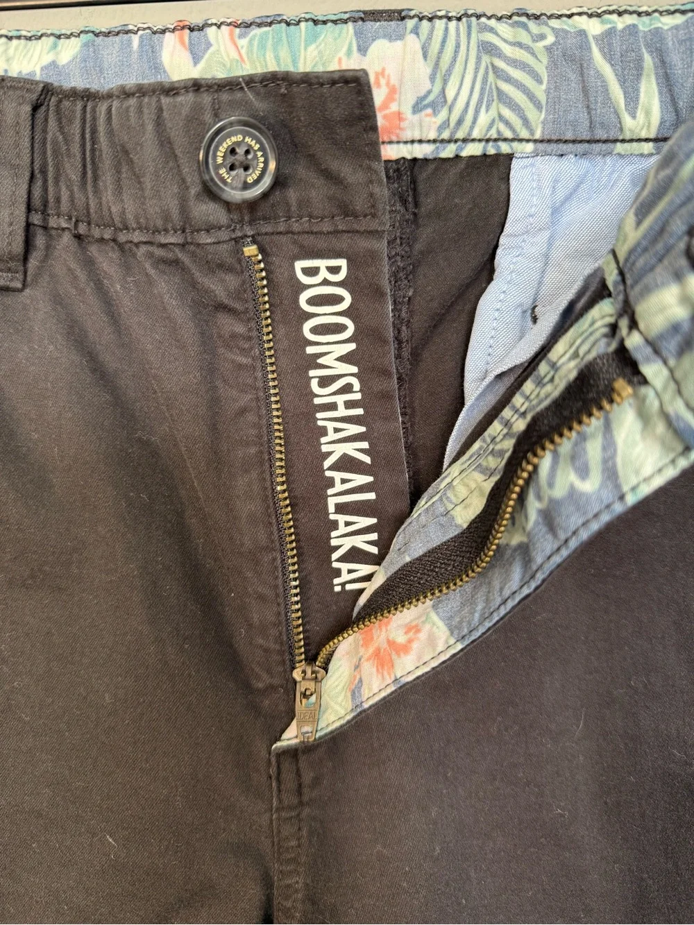 Chubbies Originals Black Stretch‎ Chino Pants 30x29 Small